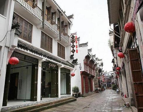 Tun XI Lodge Huangshan Bagian luar foto